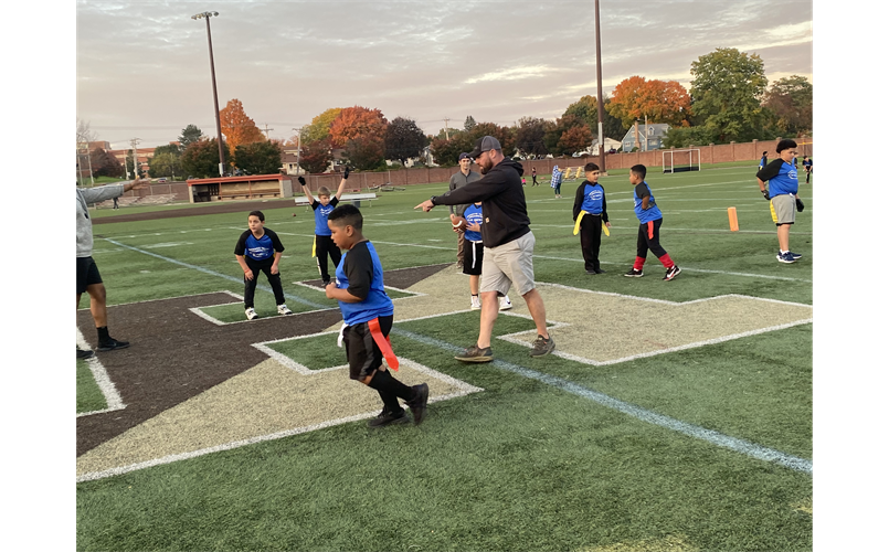 Fall flag football