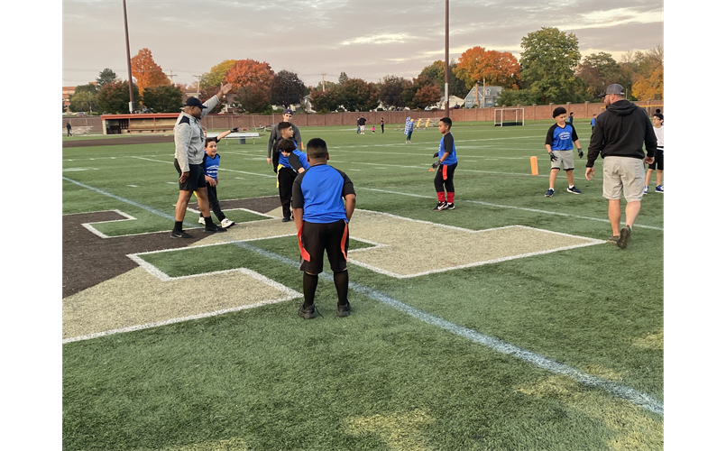 Fall flag football